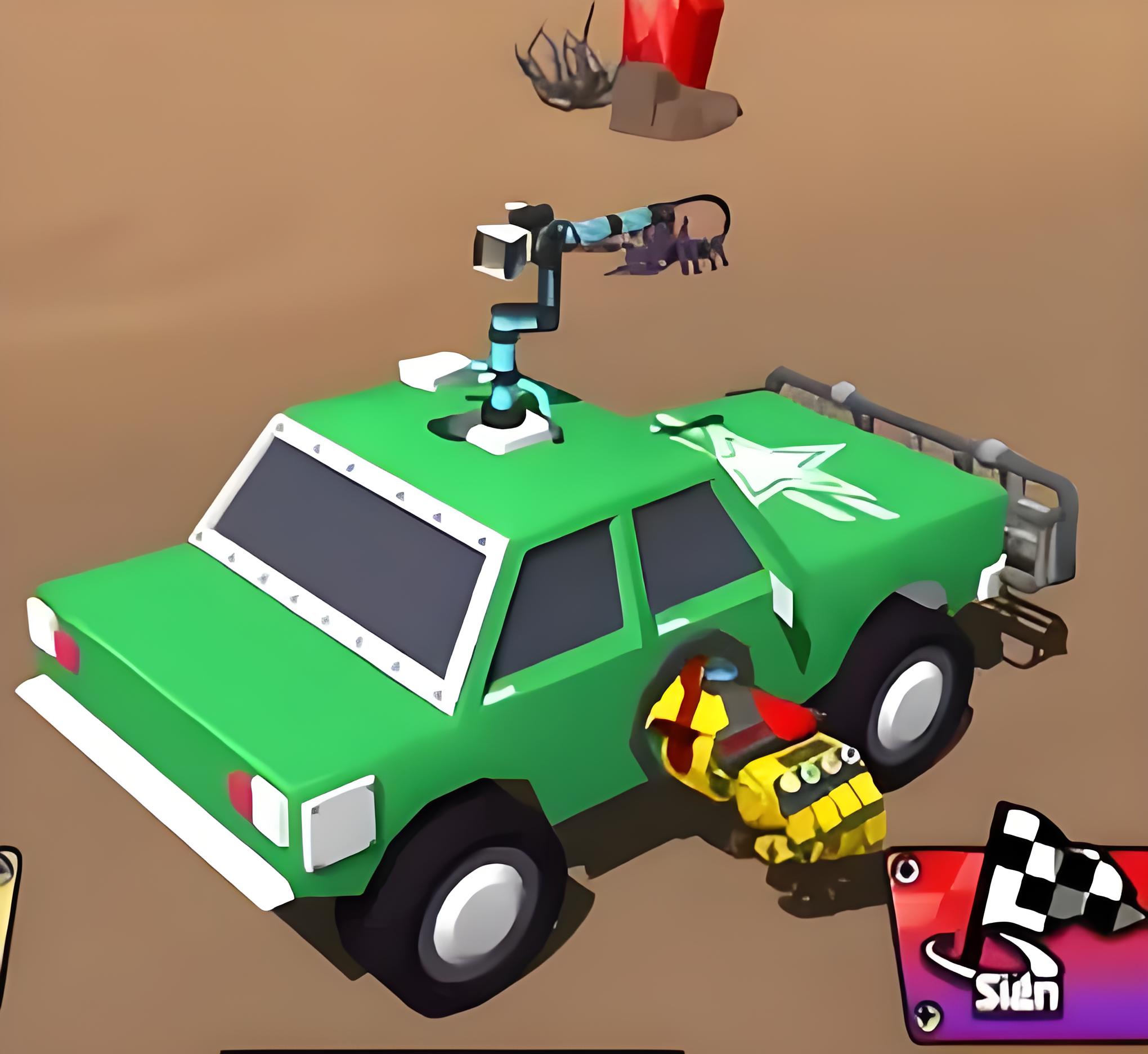 AssassinCommandoCarDriving - Racing game screenshot - Play online for free